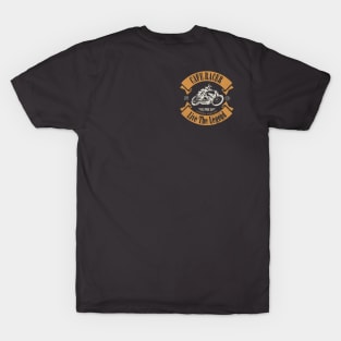 Cafe Racer London (Front & Back logo - distressed) T-Shirt